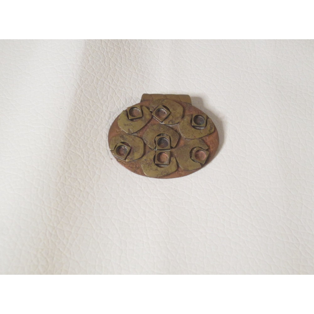 Vintage Gold Metal Pendant